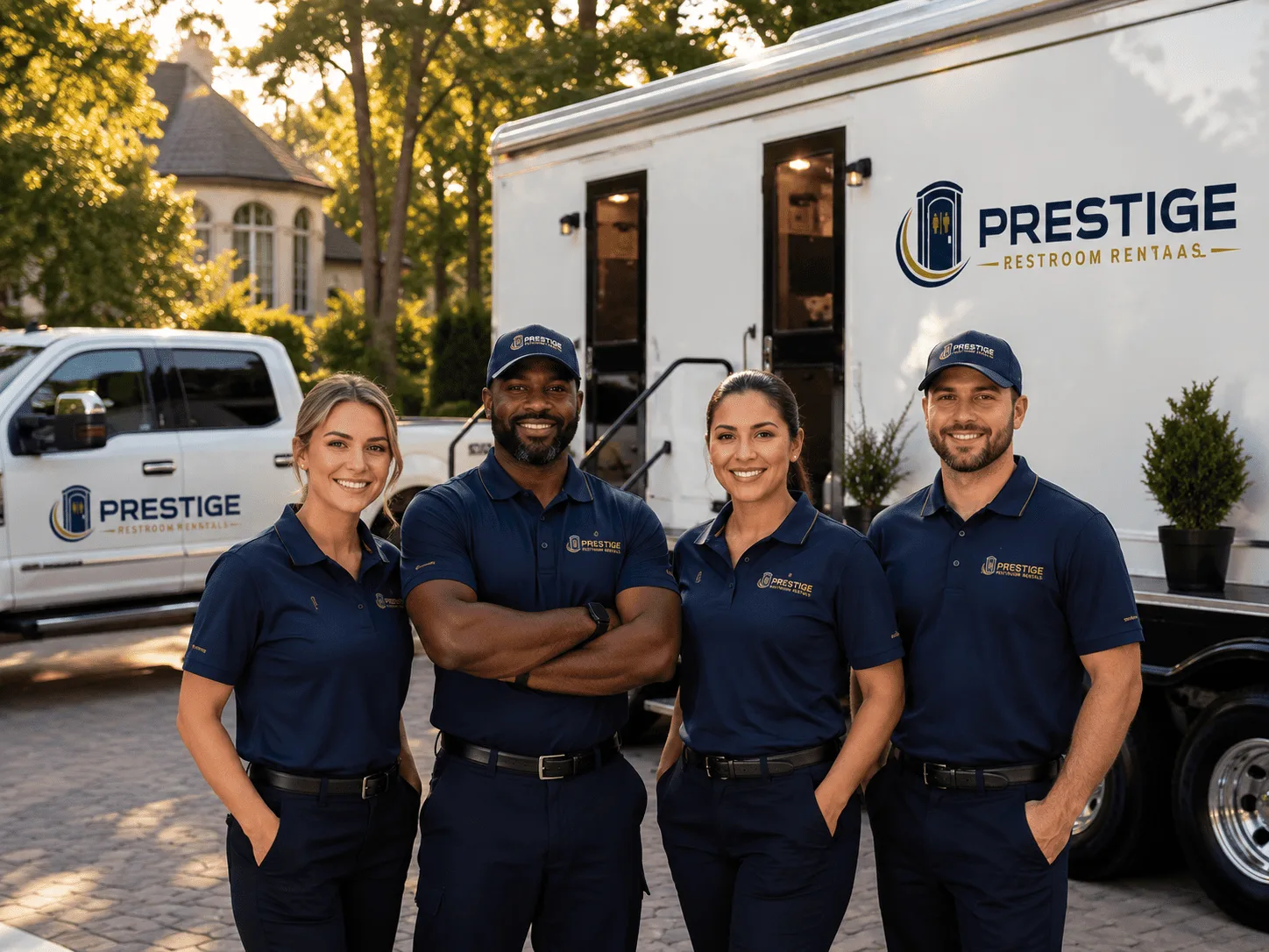 Trusted Luxury Portable Restrooms company in Springbrook, WI